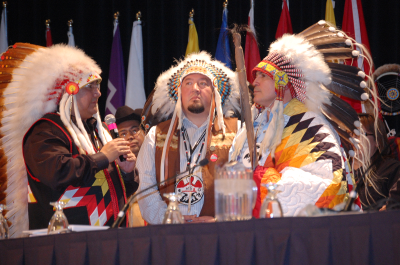 Perry Bellegarde and Manitoba Chiefs