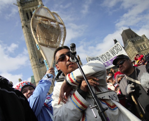 Nishiyuu at parliament Hill on March 25 Nishiyuu at parliament Hill on March 25