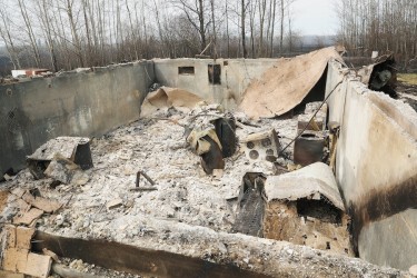 One home on Paul Band destroyed by fire