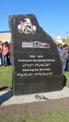 Ermineskin Residential School Monument unveiling ceremony