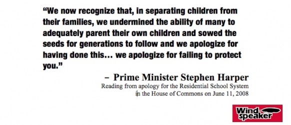 Apology by PM Stephen Harper