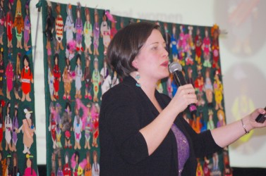 Jennifer Lord with Native Women's Association of Canada