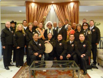 Members of the bid committee for the Regina 2014 North American Indigenous Games