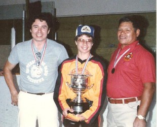 Photo is from the 1985 Bantam Nationals held in Kitchener, Ont. Pictured is Dave