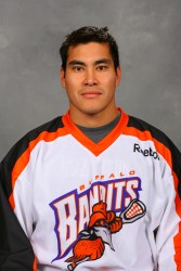 Iroquois Nationals’ player Brett Buckbooth