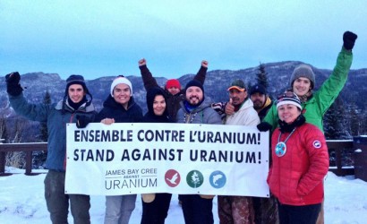 Heading to Montreal on an 850-km walk, Cree youth raise awareness about uranium 
