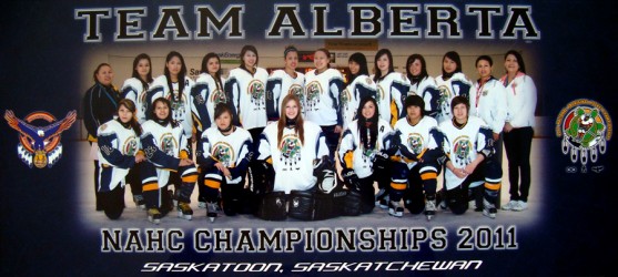 Coach Leiha Crier and the Alberta’s girls team won bronze in the 2011 National A