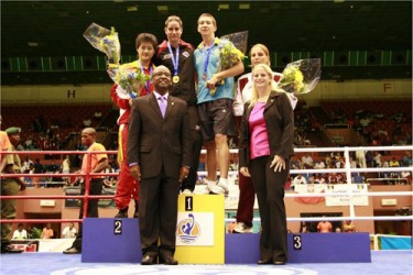 Boxer Mary Spencer won her third world championship in Barbados in September.