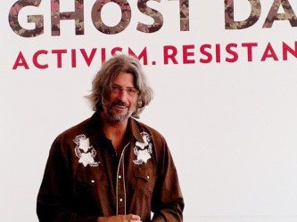 Art historian, scholar and writer Steve Loft, Curator of Ghost Dance: Activism. 