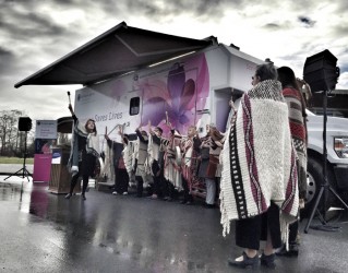 BC Cancer Agency’s Mobile Mammography program blessed by Elders