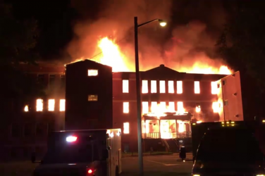 Red Crow College burned to the ground in an early morning fire Aug. 14. 