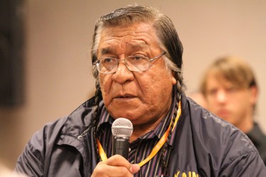 Keith Chief Moon, of Kainai First Nation, talks about his experiences in both Ca