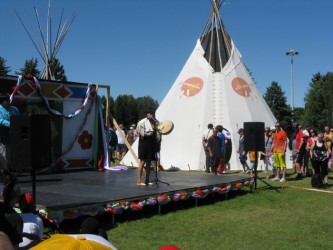 Aboriginal Pavilion at Edmonton Heritage Days