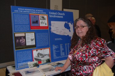 Anglican Reverend Lily Bell from Haida Gwai, who took in the United Church displ