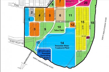 The West Rossdale Area Development Plan: section 13 marks the traditional burial