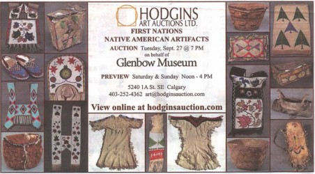 Glenbow Museum Auction Ad