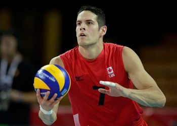 Dallas Soonias has been on the national volleyball team for more than 10 years