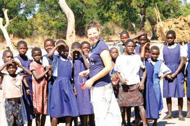 Ashley Dennehy in Zambia