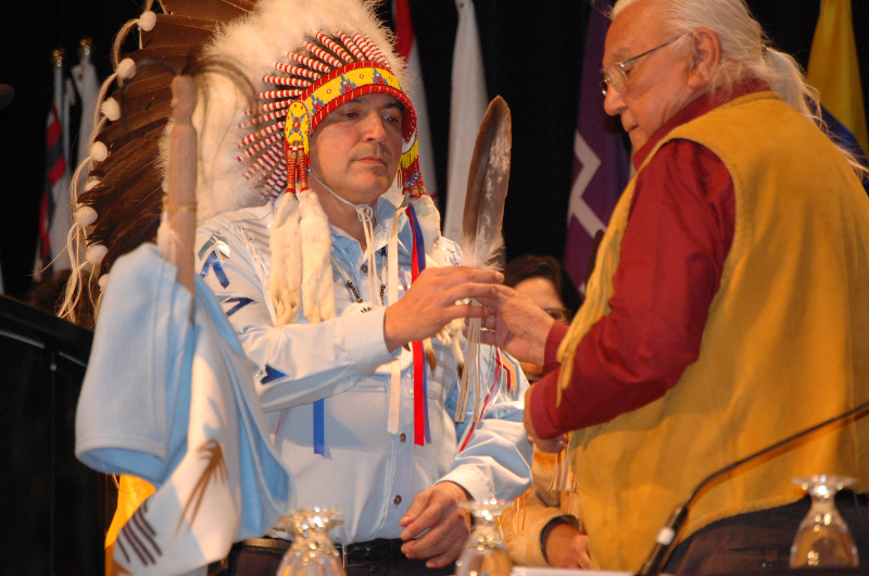 Perry Bellegarde Sworn in as AFN National Chief 2014