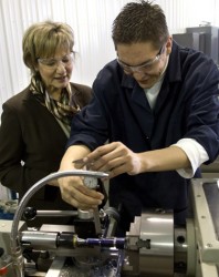 Lynne Yelich, minister of State for Western Economic Diversification, participat