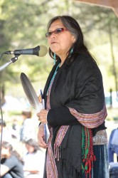 Mona Polacca, representative of the Thirteen Indigenous Grandmothers.