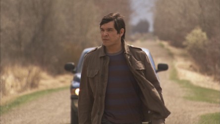 In Blackstone, band member Victor Merasty (played by Scott Cardinal) sets the pl