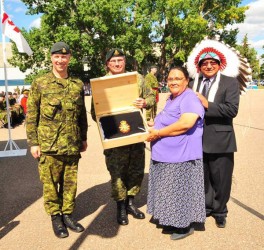 Alma Kytwayhat at Bold Eagle Program