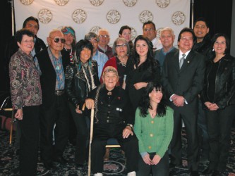 2010 National Aborigianl Achievement Award recipients.