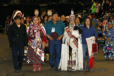 Torry EagleSpeaker, from the Blood Indian Reserve in southern Alberta, was crown
