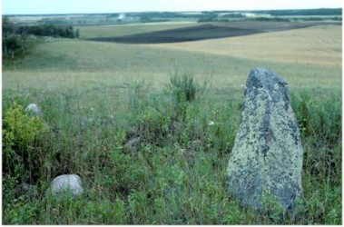 Arrow River Standing Stone Site Near Hamiota