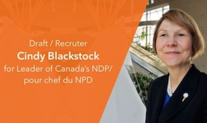 Some are trying to draft Cuindy Blackstock to run for NDP leader