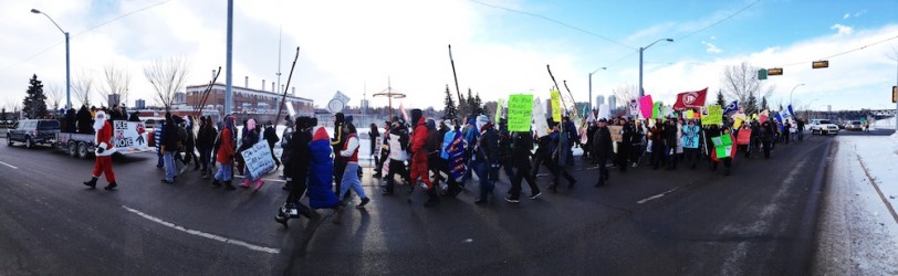 Edmonton Idle No More Rally Dec. 21, 2012