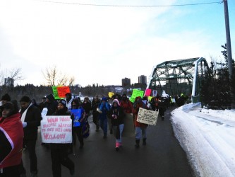 Edmonton Idle No More Rally Dec. 21, 2012