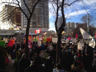 Edmonton Idle No More Rally Dec. 21, 2012