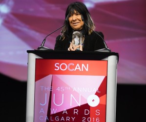 Sainte-Marie wins big at the Junos