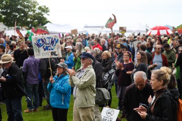 Anti-pipeline rally Vancouver May 10, 2014