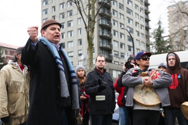 rank Brown of Heilstuk First Nation at Bella Bella