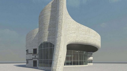 Architect Douglas Cardinal’s design plans for the long-anticipated Gordon Oakes-