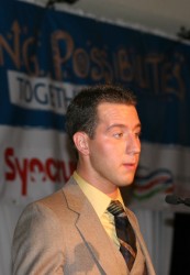 Matthew Hiltermann was one of 45 recipients who attended this year’s gala to rec