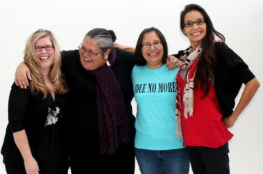 From left: Sheelah McLean, Nina Wilson, Sylvia McAdam, and Jess Gordon.