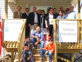 Making it happen for Habitat for Humanity partner families: representatives from