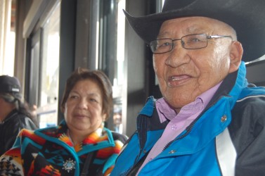 Both Valerie Crowshoe and her husband Ivan McMaster attended residential school.