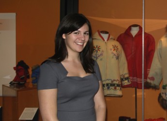 Christina Williamson: first intern through Friends of the University of Alberta 