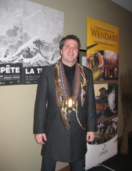 Huron-Wendat Steeve Wadohandik Gros-Louis both played Lepage’s adaptation of Kin