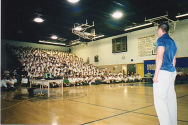 Kelly Girling: taking his message from the classrooms on to social networking.