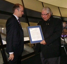 Councillor Mike Layton and Justice Murray Sinclair