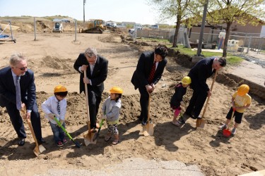 Early Learning Centre Sod Turning