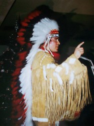 The great Huron-Wendat artist and historian François Vincent Kiowarini was honou