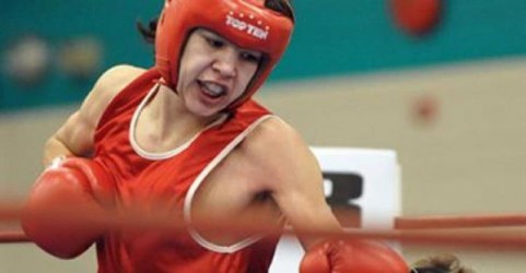 Dakota Belcourt in the ring