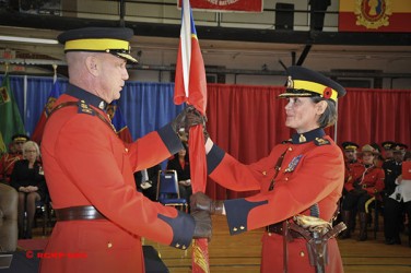 The Change of Command ceremony was held at the Regina Armoury on Nov. 6 
